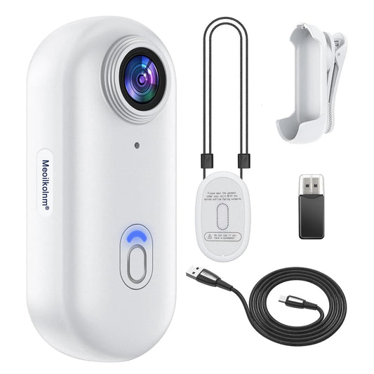 Action Camera Waterproof 4K 128GB UHD POV Camera Vloging Magnetic Smart Phone WI-FI Body Cam